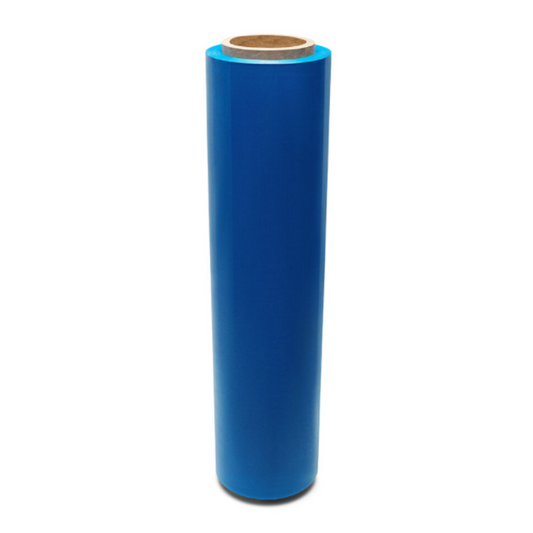 18" x 1500' Blue Stretch Wrap - 80 Guage